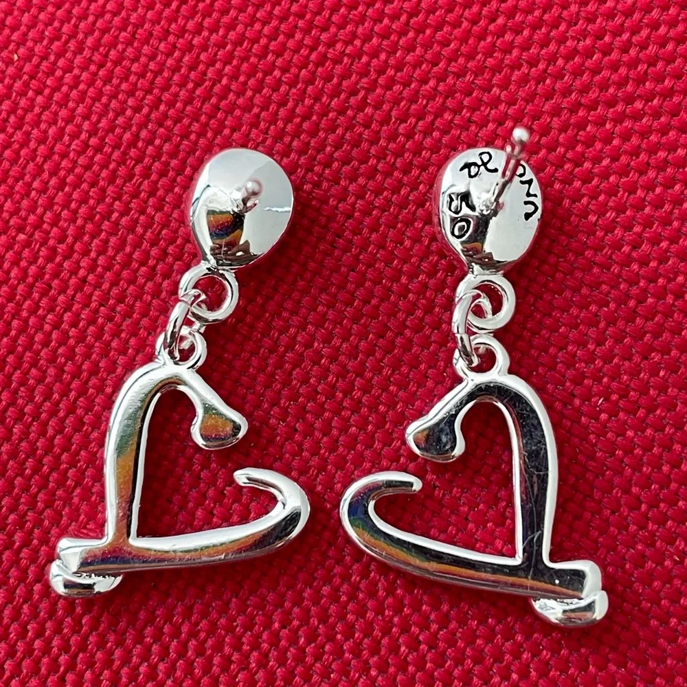 UNO de 50 earrings - One love - Silver plated